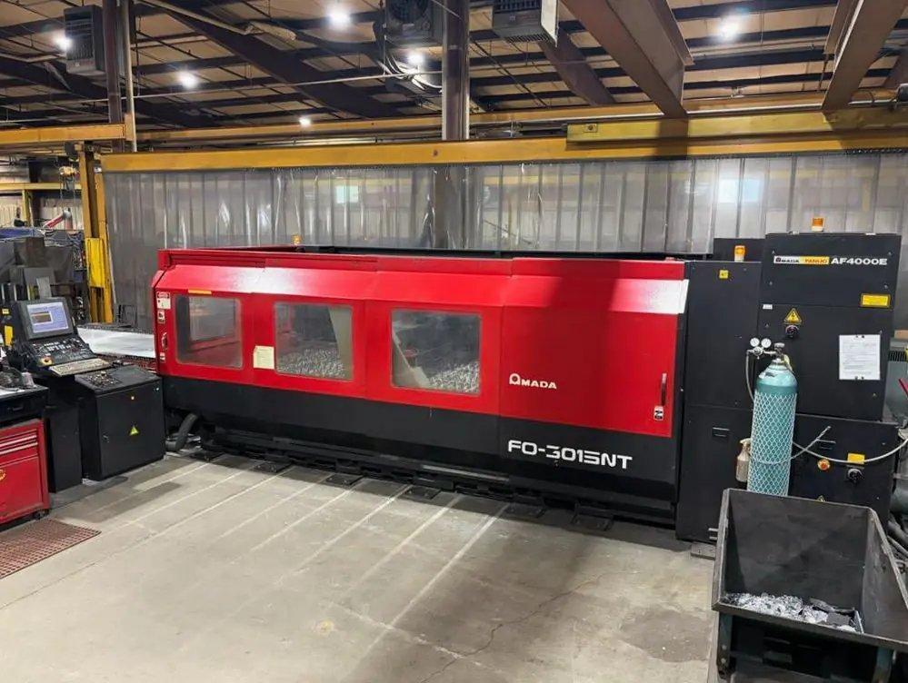 AMADA FO3015NT, 4 Kw, 120” X 60” Max Sheet Size, Fanuc AMNPC , New: 2006