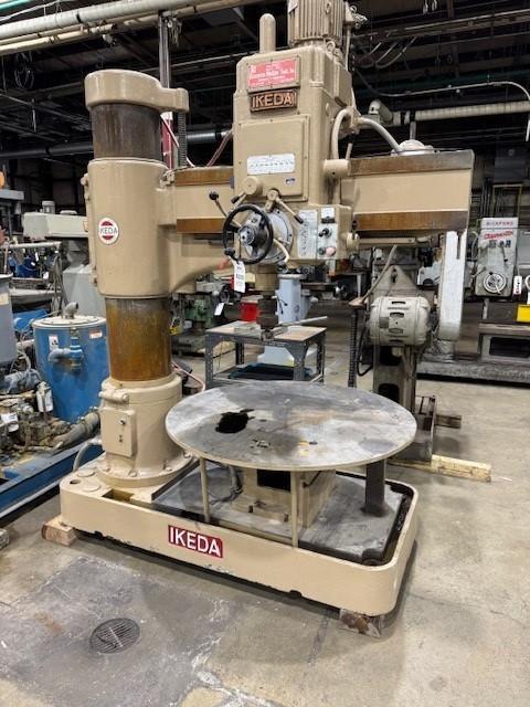 1 - PREOWNED IKEDA RADIAL ARM DRILL, MODEL #: RM-1175, S/N: 81381