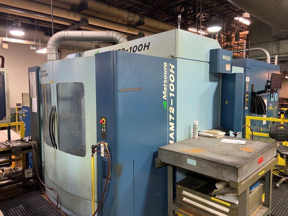 MATSUURA MAM72-100H 5-AXIS CNC HORIZONTAL MACHINING CENTER