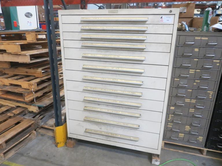 Nu Era Automator Storage Cabinet Drawer W Contents- Auction Item