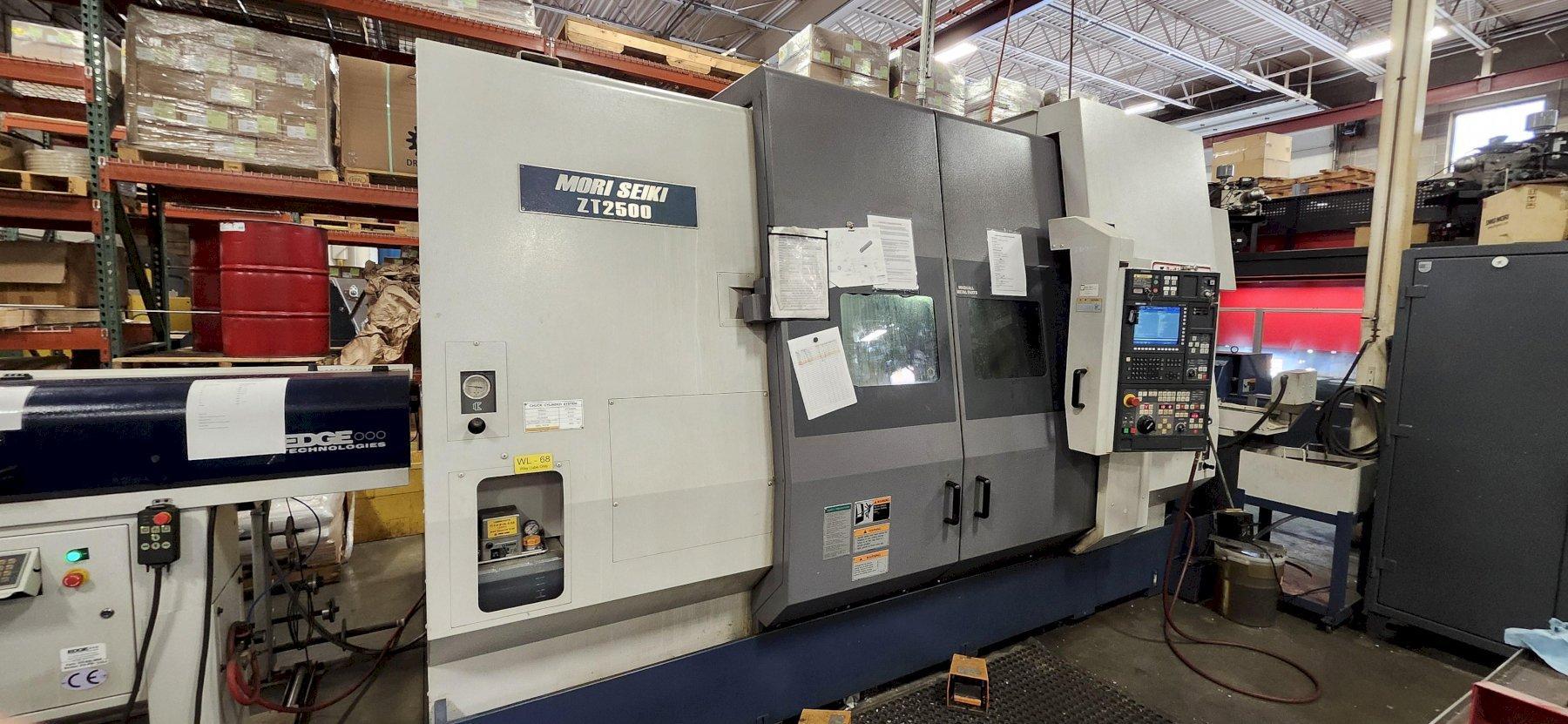 Mori Seiki ZT 2500Y CNC Lathe, Twin Turrets, Sub Spindle, Chip Conveyor, New 2001 - Quick Sale