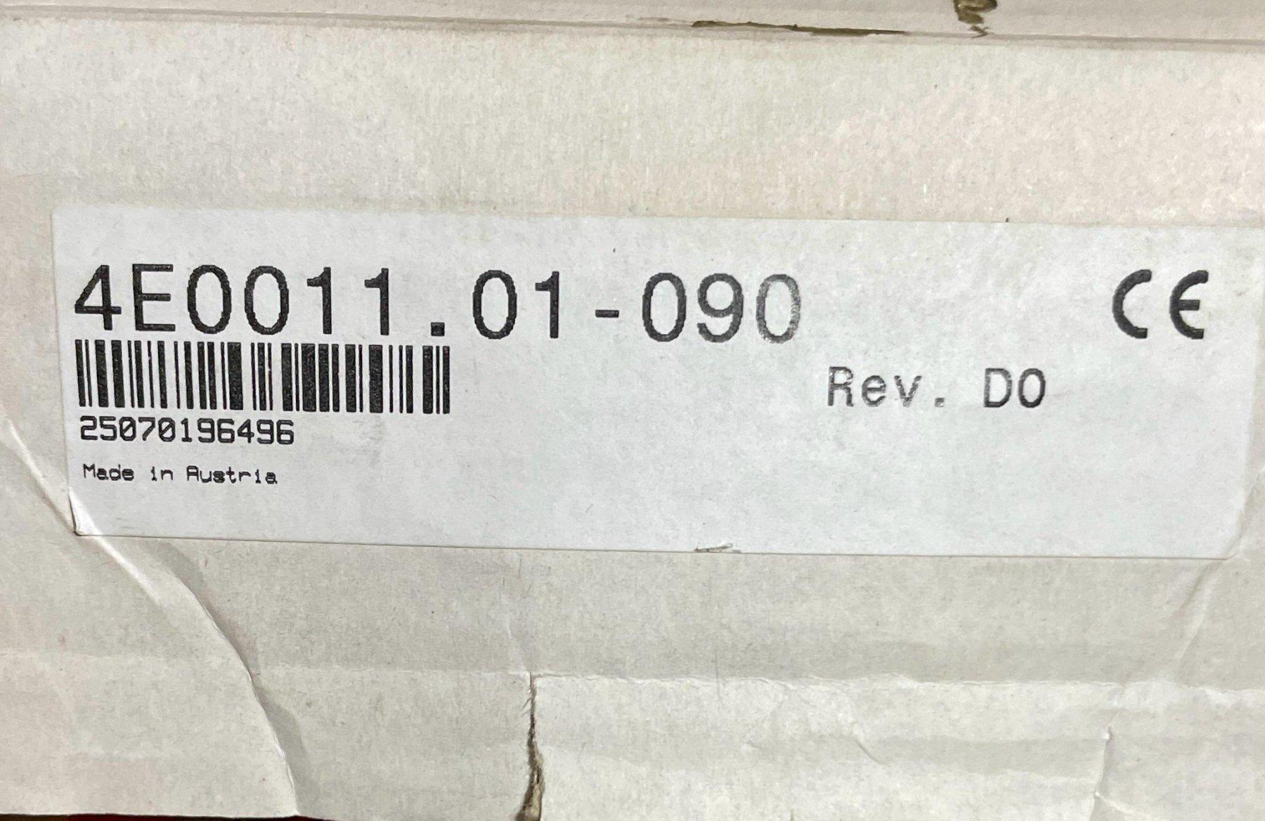 B&R 4E0021.01-090 PANELWARE KEYPAD MODULE, 12-Key Numeric Keypad, 4 Keys with LED, No Frame.