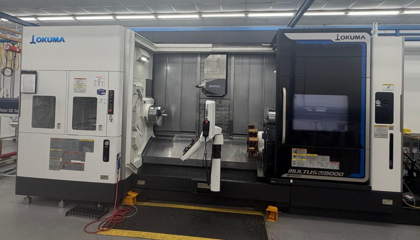 2023 OKUMA MULTUS U5000-25W X 2000MM MILL-TURN CNC 5-AXIS MULTI-TASKING MACHINE