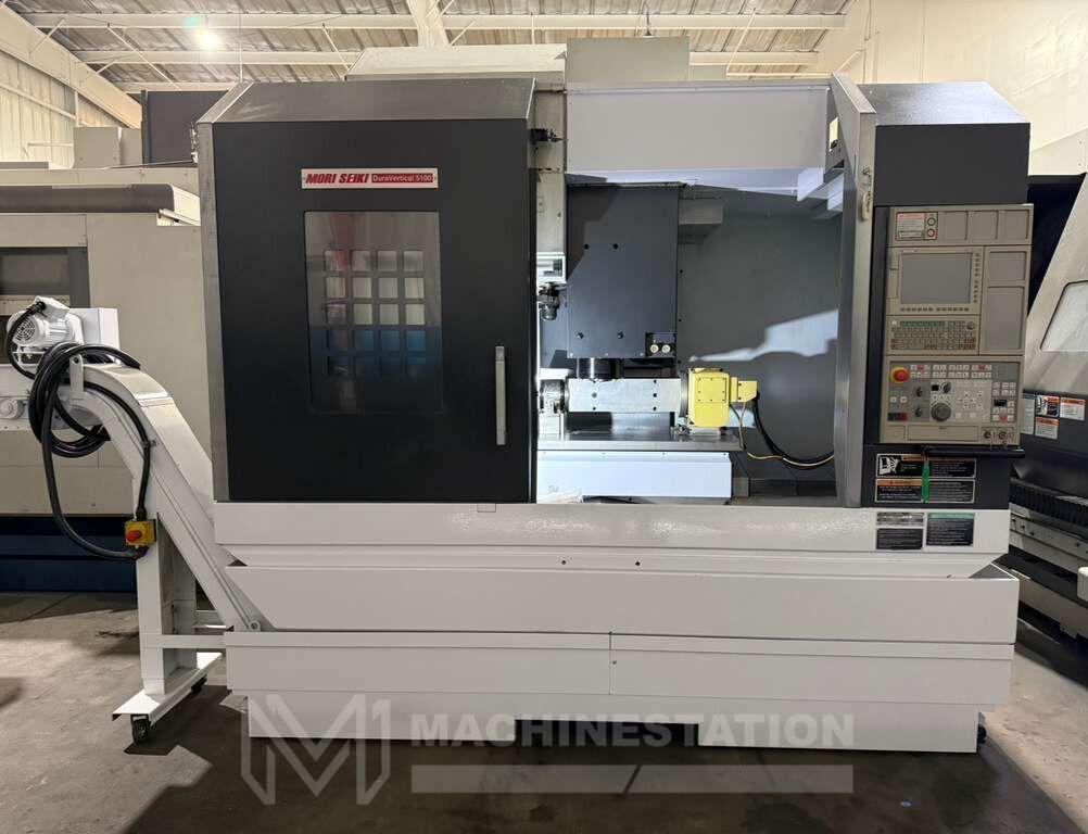 Mori Seiki DuraVertical 5100 CNC Vertical Machining Center – 4th Axis Mill