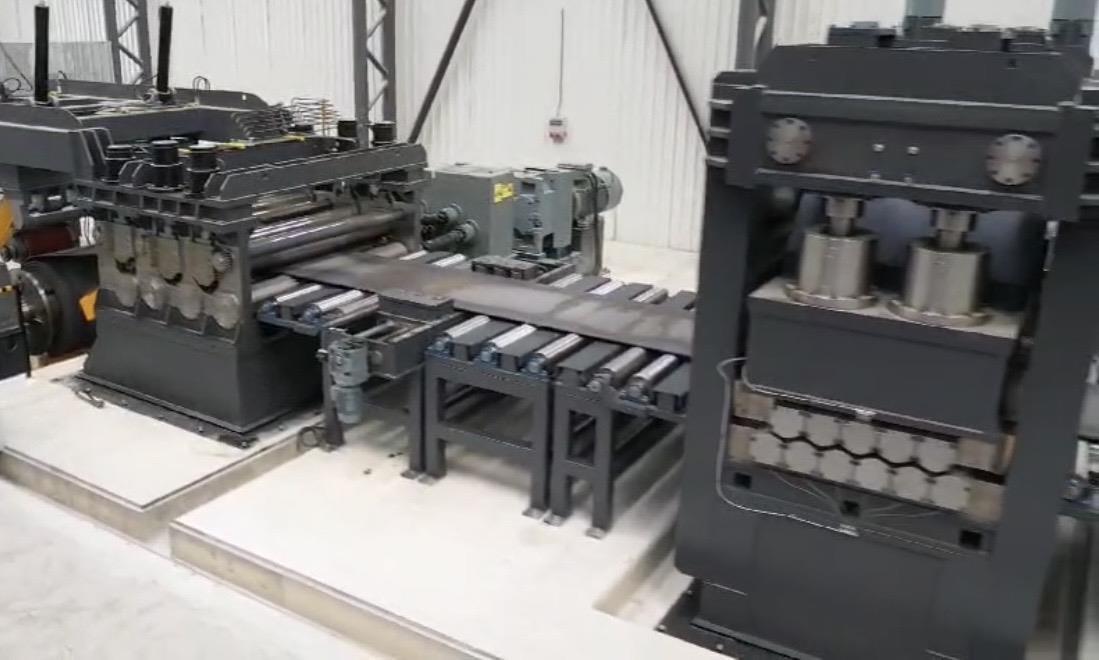 2000mm x 25mm Flying Shear Cut-To-Length Line (New in 2025)