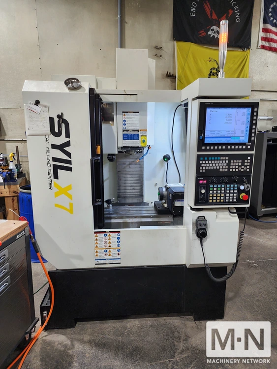 SYIL X7 4th Axis CNC Vertical Machining Center, 2022