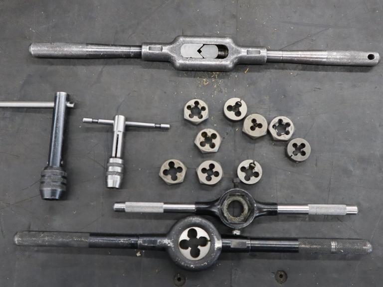 Hand Die Set with Wrench and Dies- Auction Item