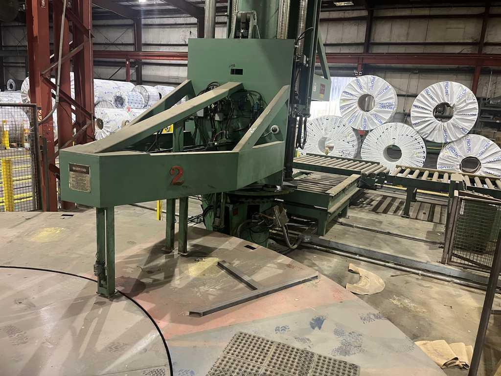 10,000# x 74" Braner Banding Line STOCK# 4486