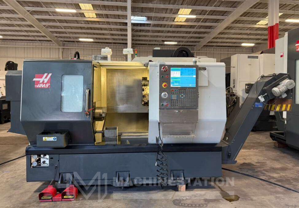 Haas ST-20 CNC Turning Center – 8″ Chuck, Tailstock Lathe
