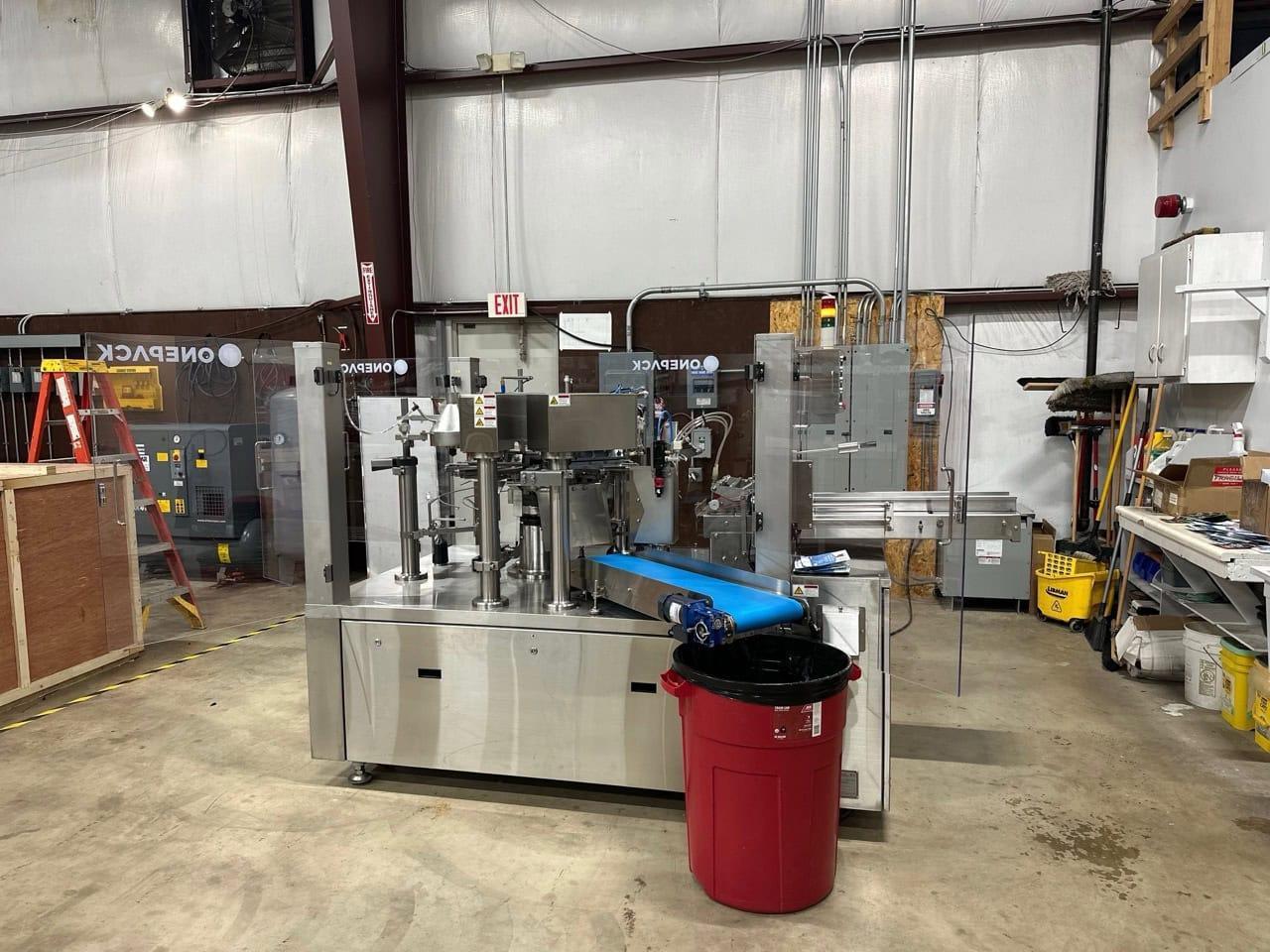 Onepack WP-8S-250Z Rotary Pouch Packaging Machine – 2022 – Like New, No Production Hours