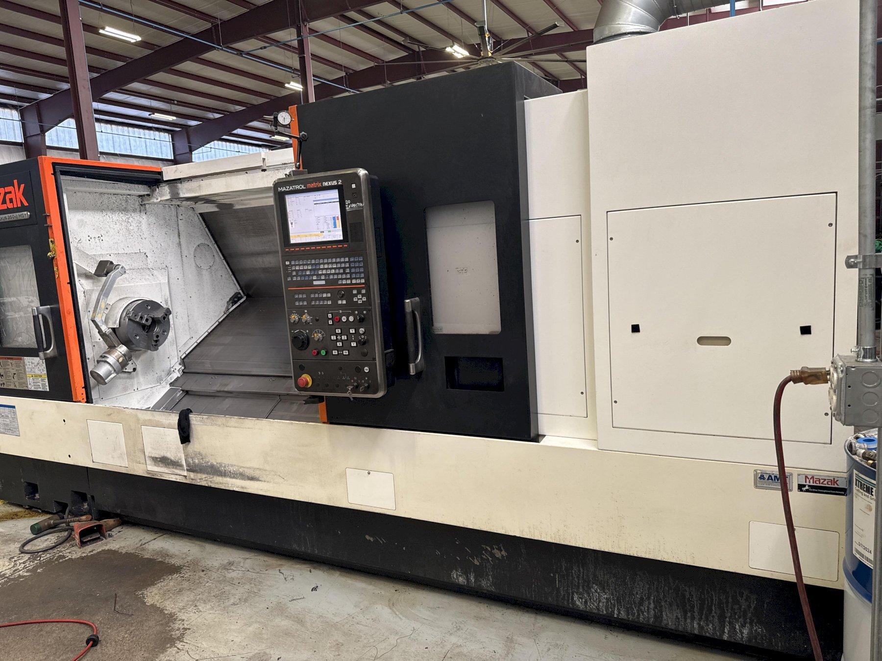 2014 Mazak QTN-350II MSY CNC Lathe For Sale
