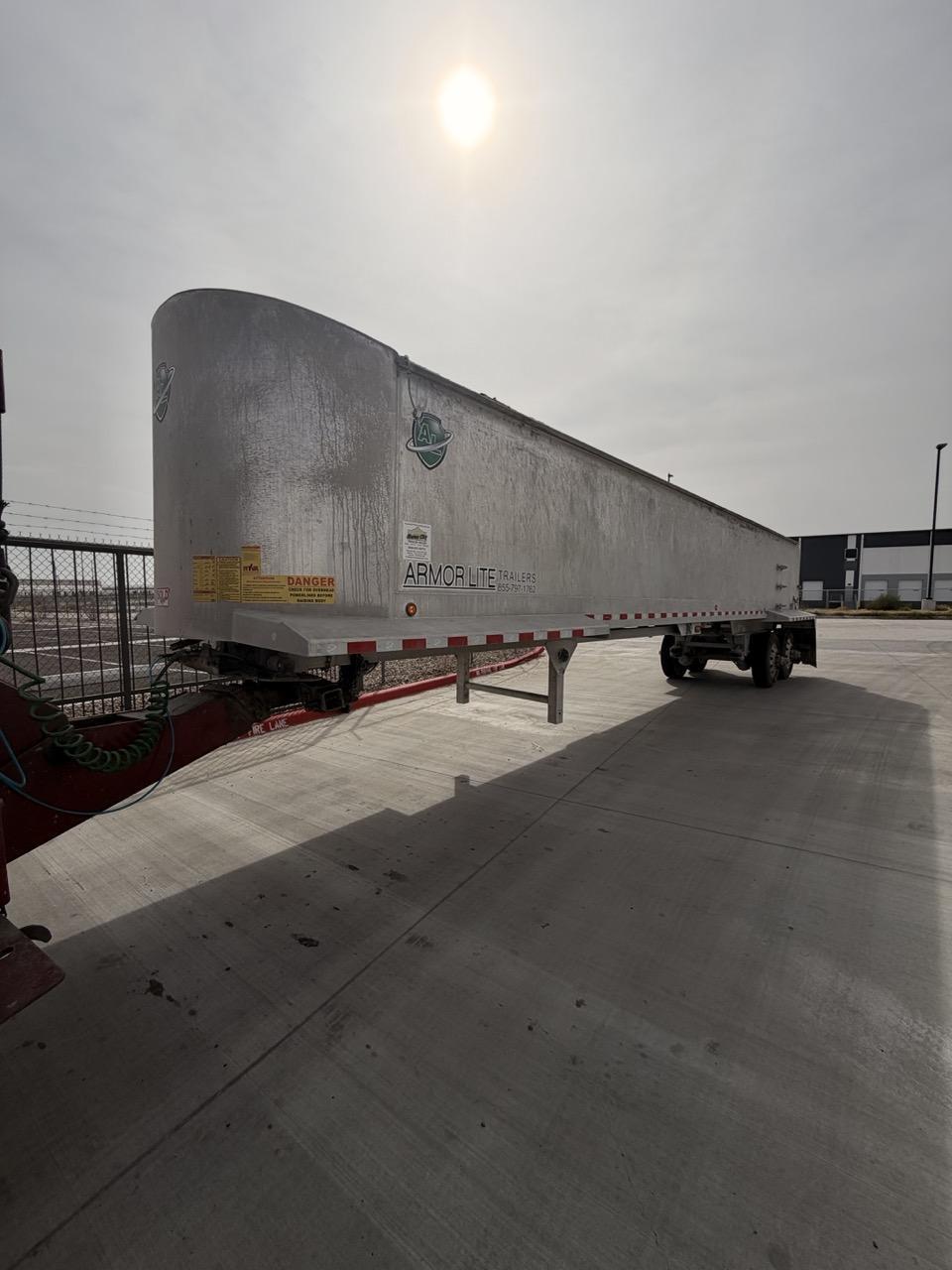 2024 Armor Lite 39′ Aluminum End Dump Trailer – Frameless – Air Ride – High Lift Gate – Lightweight Spec