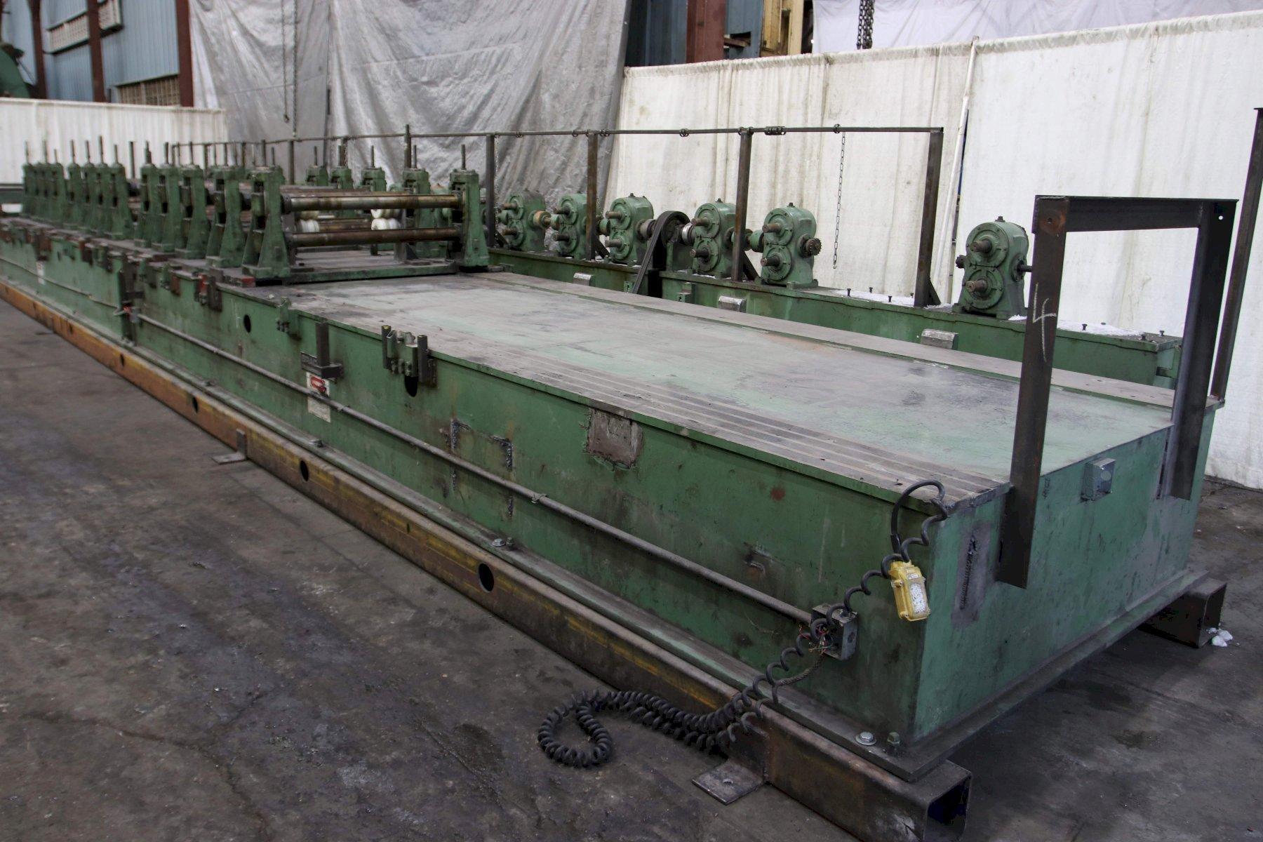 13 STANDS X 3" X 44" BRADBURY ROLLFORMER: STOCK #69558