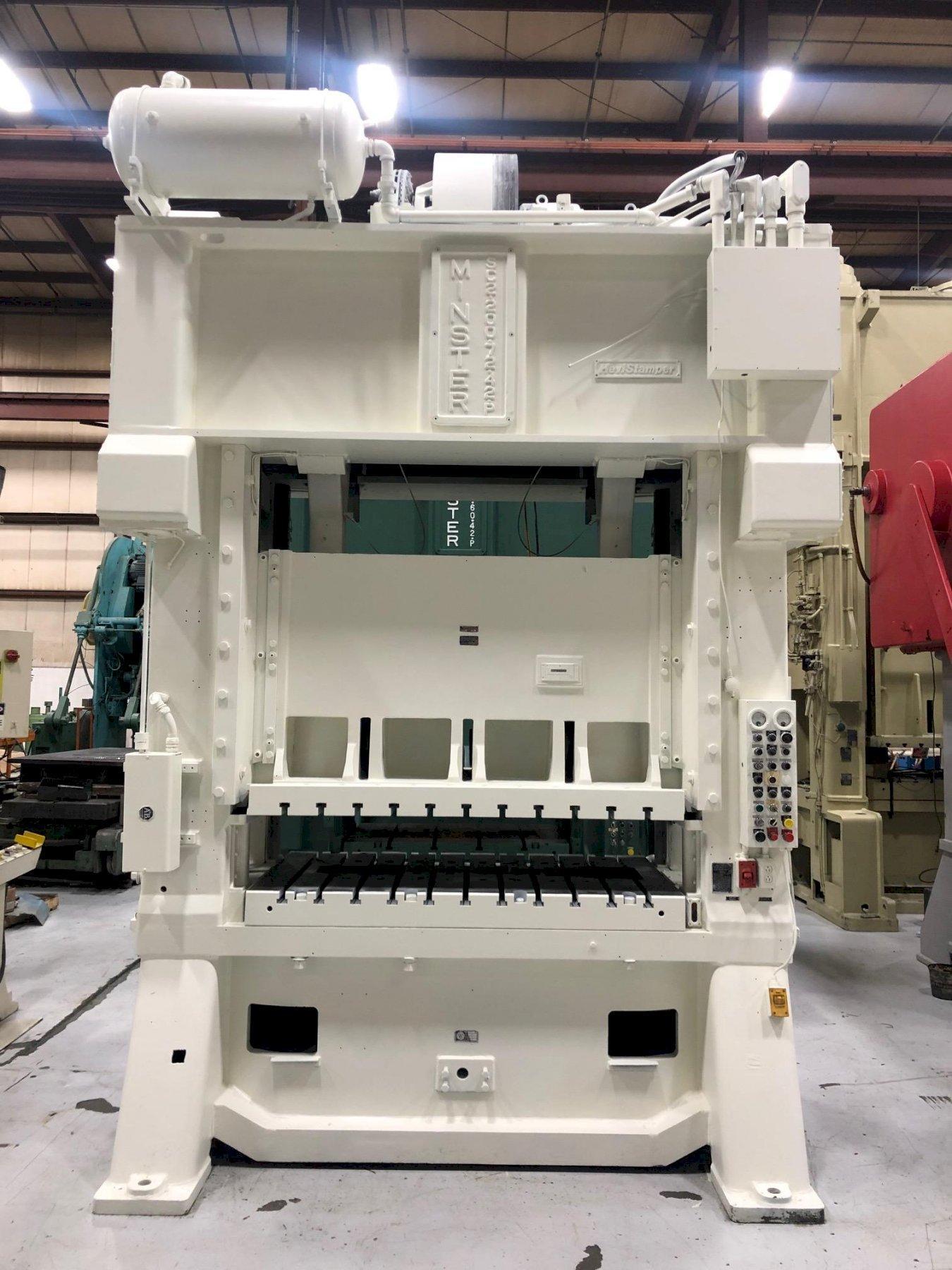 200 Ton MINSTER SC2-200-72-42 Hevi-stamper Straight Side Press
