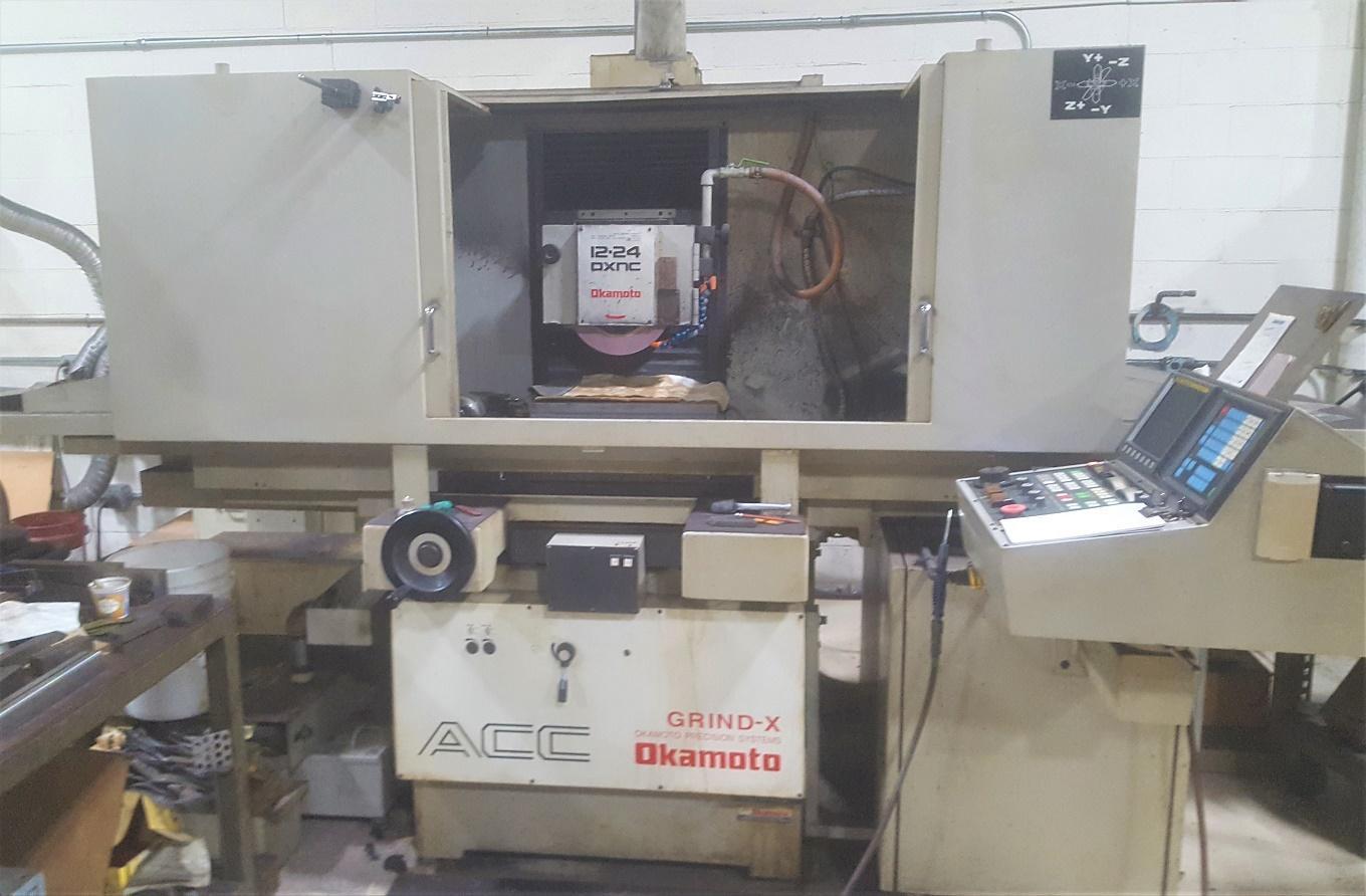 12" x 24" OKAMOTO MODEL ACC GRIND-X 12.24 DXNC CNC SURFACE GRINDER