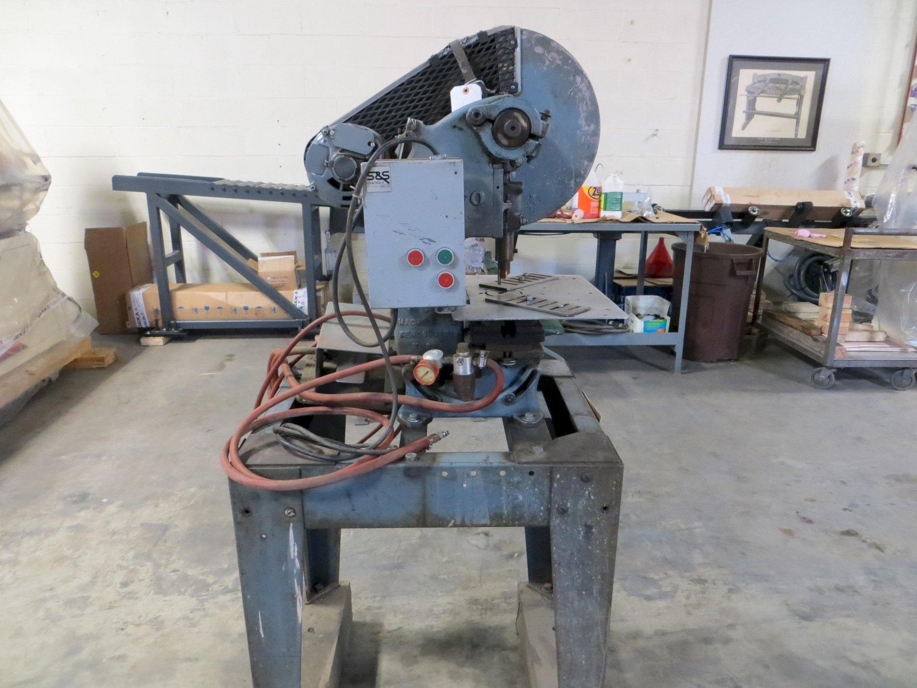 5 Ton Famco Bench Top OBI Power Press Model 40 with Stand