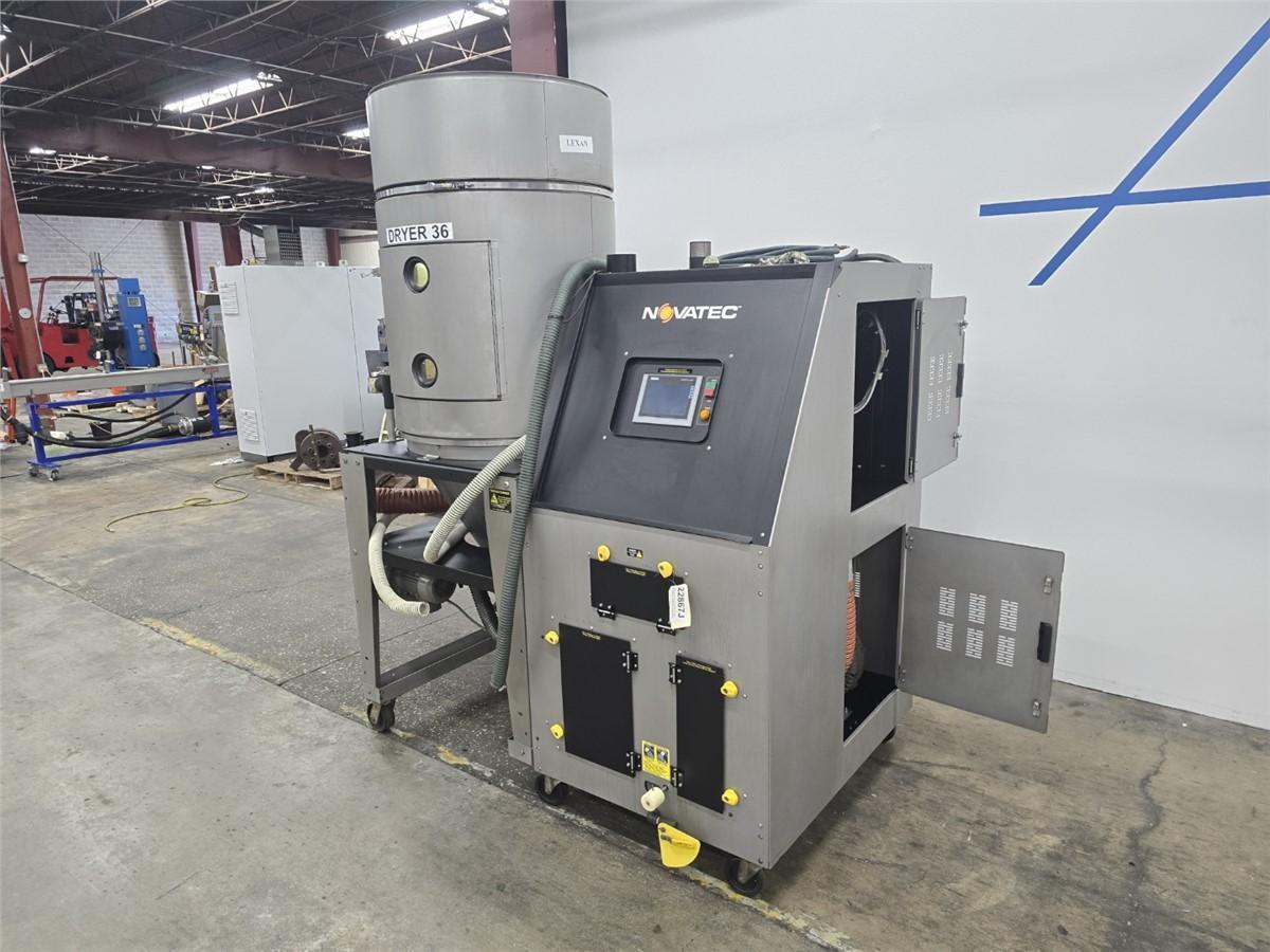 Novatec Used NWB-300-DC+ Material Dryer, 300 lbs/hr, 460V