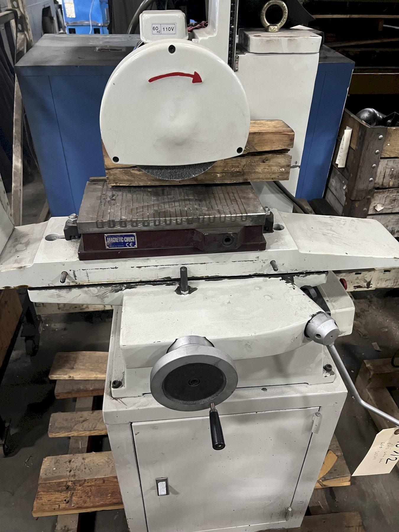 8" X 12" MANUAL SURFACE GRINDER - 110 / 220 VOLTS, STAND
