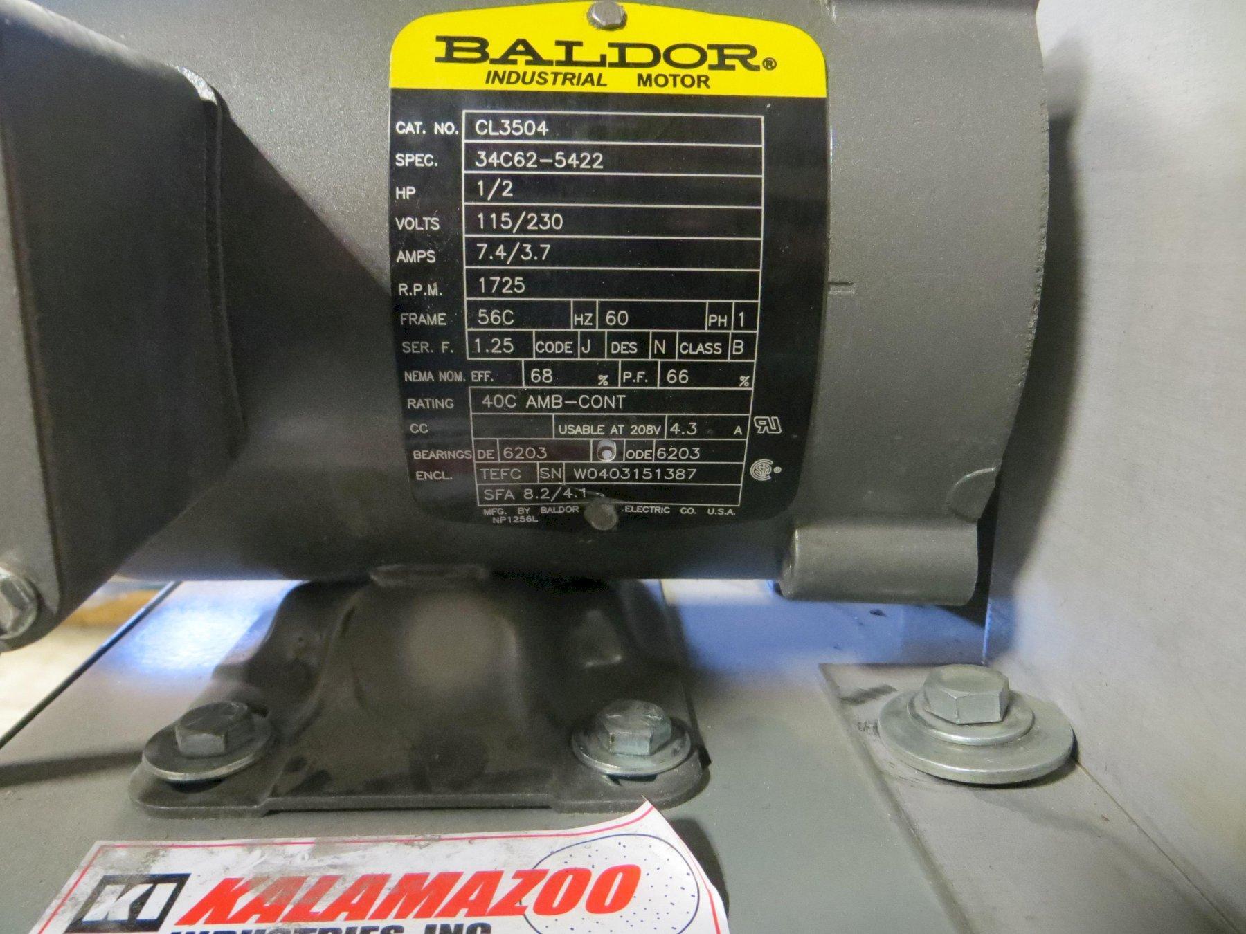 10" Kalamazoo Disc Sander with Stand