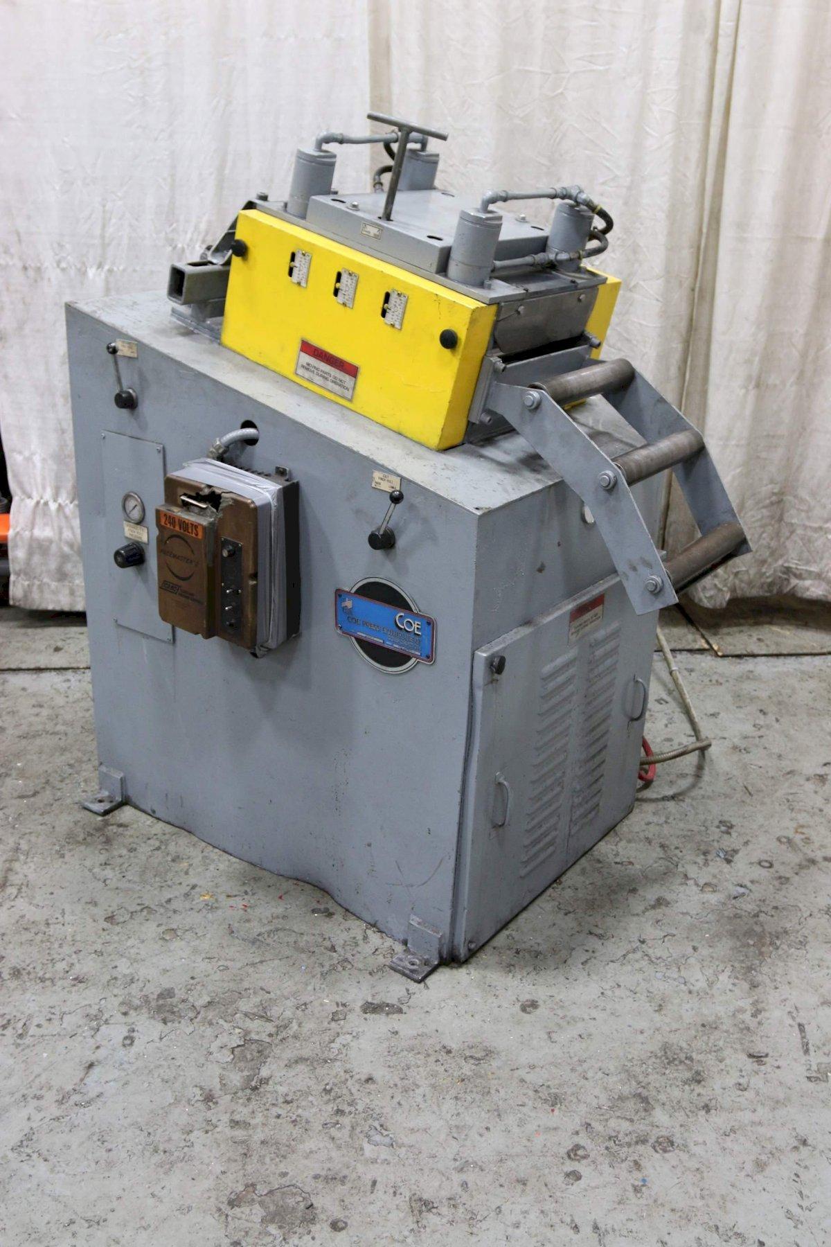 12' X .080' COE MODEL CPPS-225-12 7 ROLL STRAIGHTENER: STOCK #68871