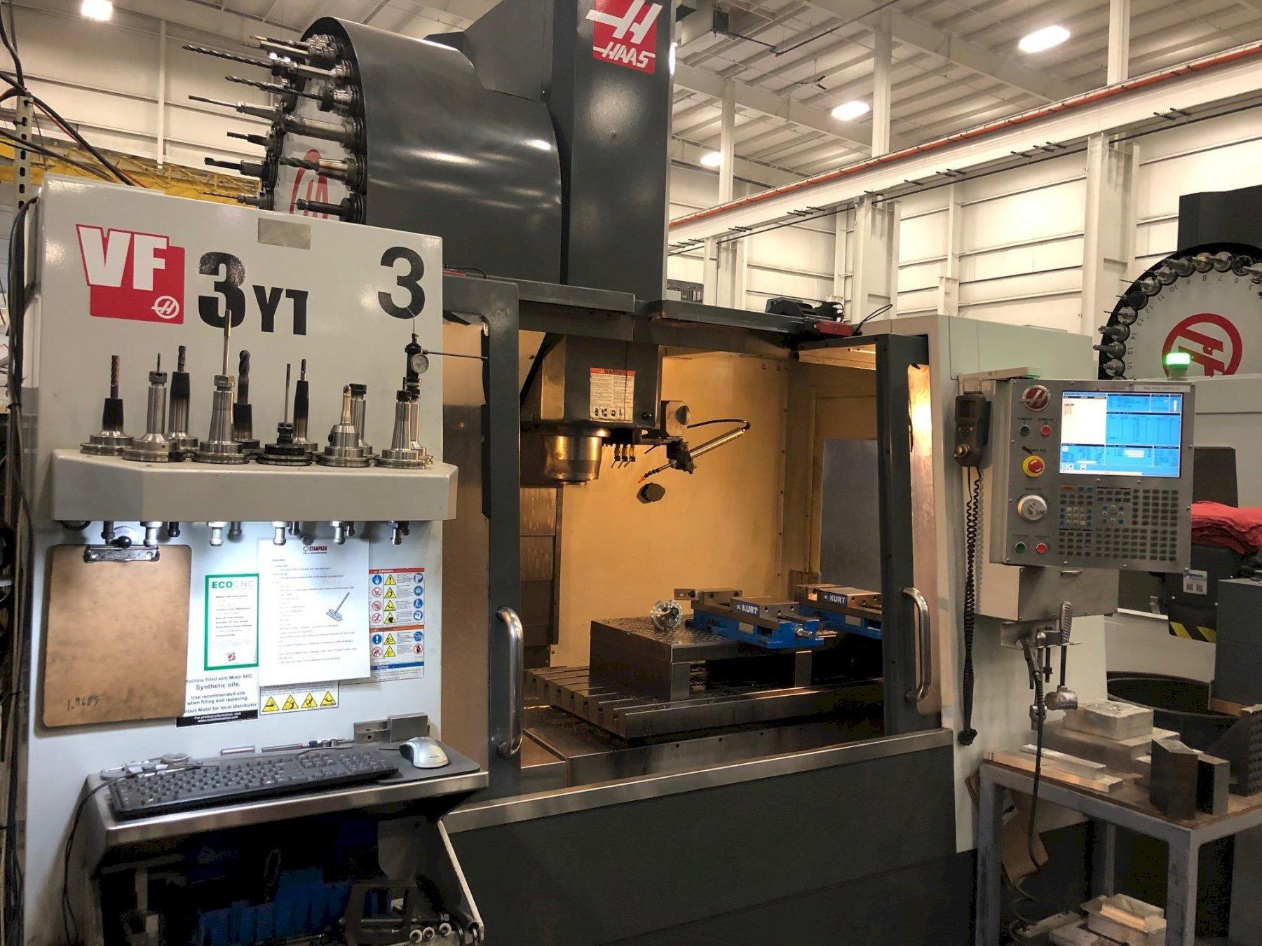 Haas VF3-YT/50 Vertical Machining Center
