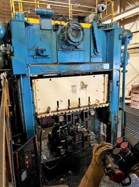 400 Ton Verson Straight Side Press (6 Available)