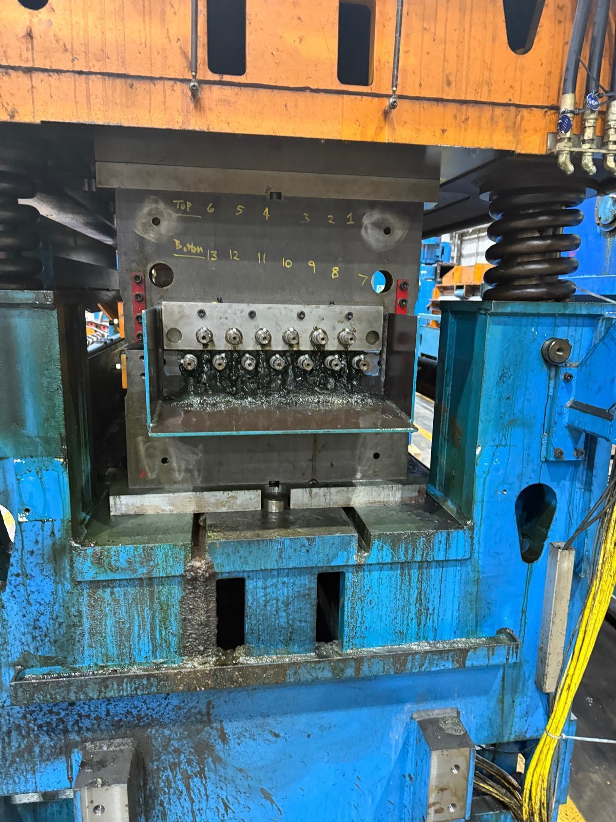 76" Wide  x 75,000 Lbs x .100" Automatic Feed (AFCO) 120" Stacker