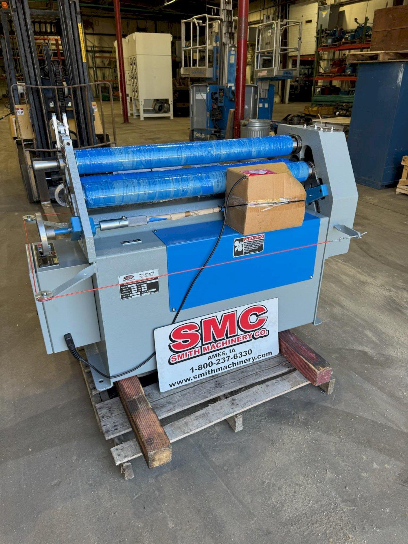 1 - NEW WDM INITIAL PINCH SHEET AND PLATE BENDING ROLL, MODEL #: 310-3.5-36, S/N: 80004-25