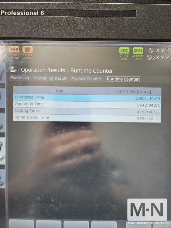 Makino A61NX CNC Horizontal Machining Center, 2018