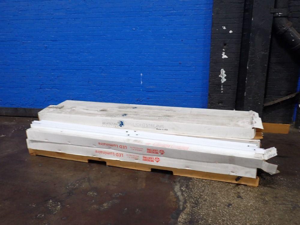 MERCURY ARCHITECTURAL LIGHTING 8' FLUORESCENT  UNEVEN HOUSING