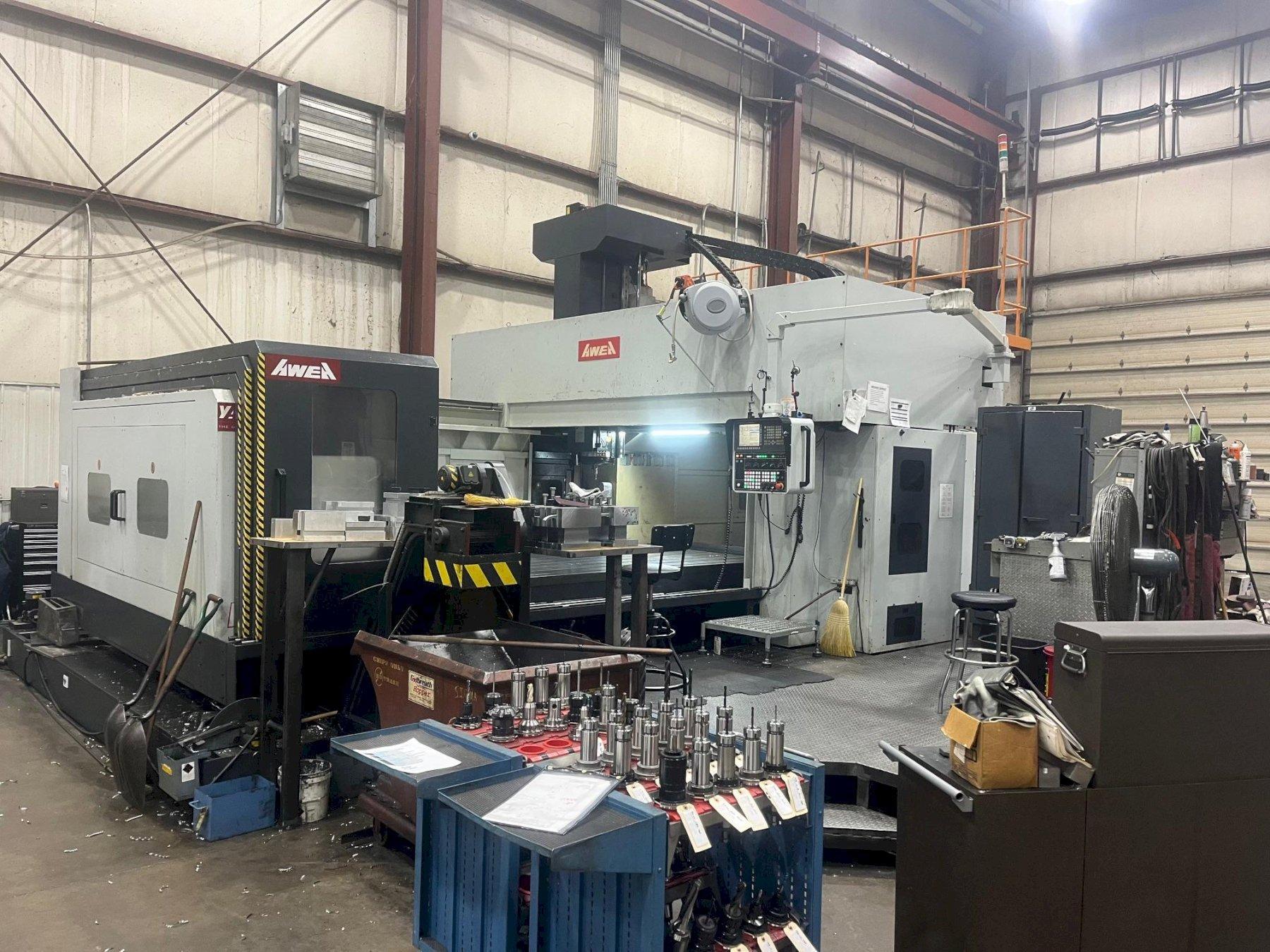 YAMA SEIKI AWEA LP 4025YZF BRIDGE TYPE MACHINING CENTER