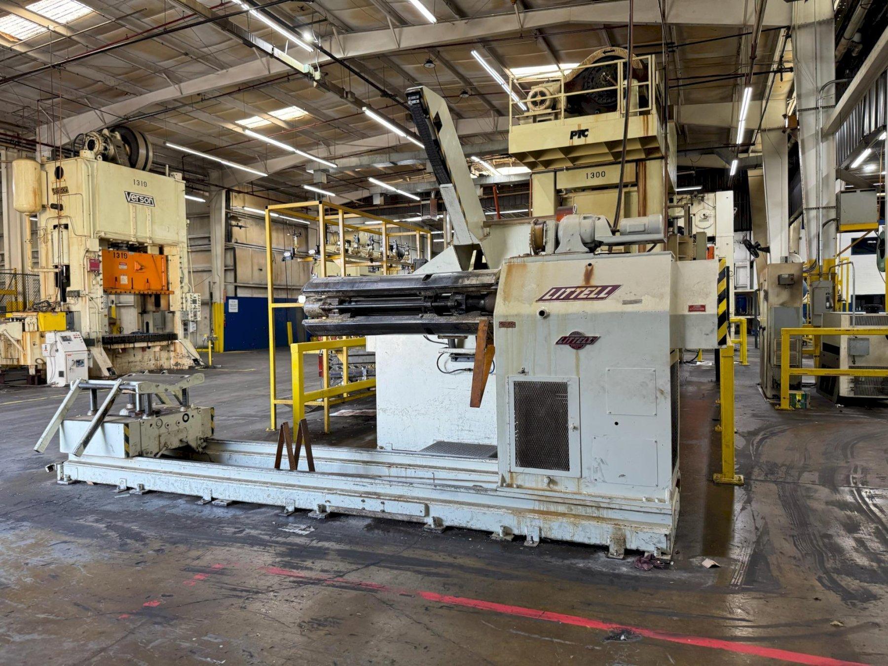 20,000 lbs. x 60" Wide CHS Automation / Littell Conventional Coil Feed Line