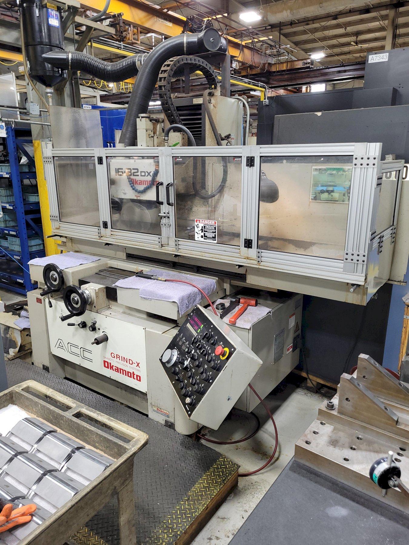 OKAMOTO Grind-X ACC-16x32 DXV Programmable Surface Grinder. New 2001.