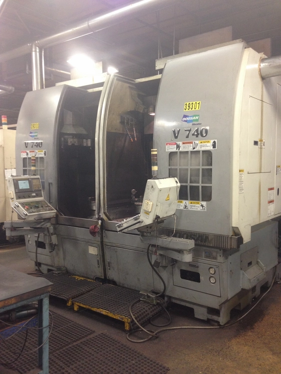 2007 DOOSAN MECATEC V740 | CNC & N/C Controls