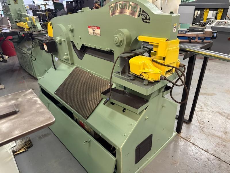 1 - PREOWNED PIRANHA HYDRAULIC IRONWORKER, MODEL #: P90, S/N: 2078