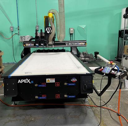 2022 Multicam APEX3R CNC Router (#5228)