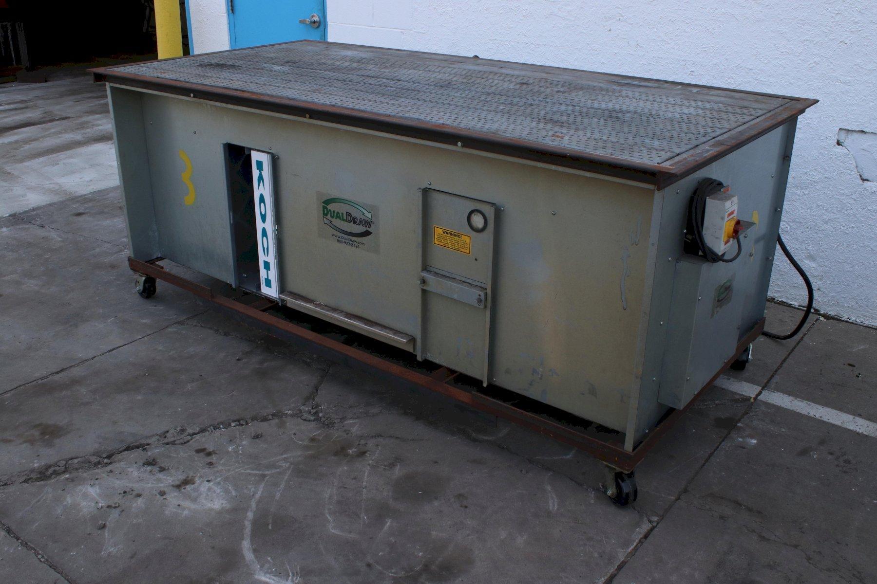 4' X 8' DOWNDRAFT TABLE: STOCK #76695