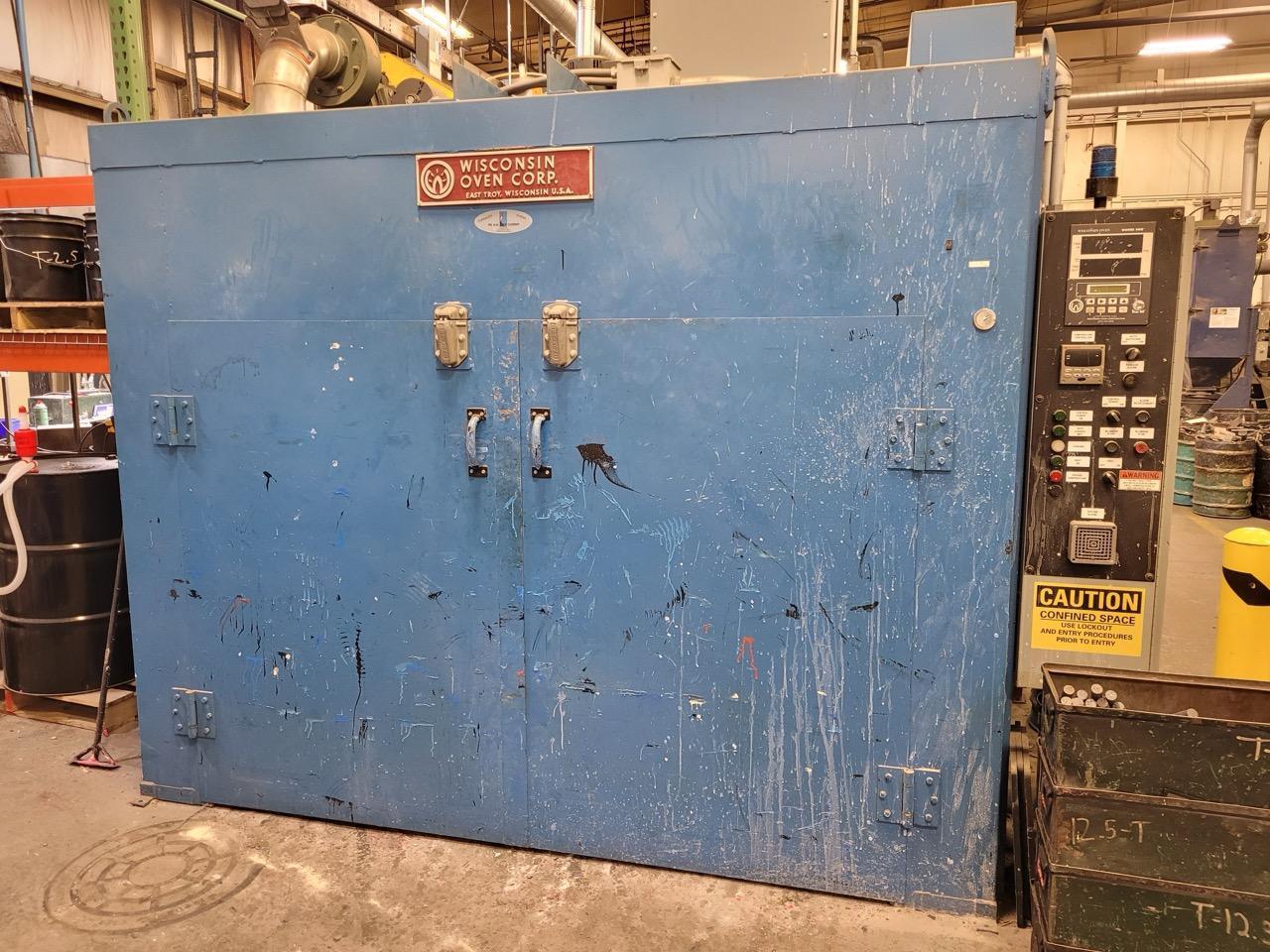 350° Wisconsin SWN-75-5E3 Oven – 84″ x 60″ x 66″