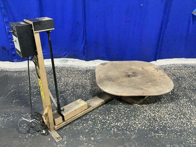 MINARIK CORP. 42”X42” SPINNING TABLE COILMATE EZ HORIZONTAL PALLET UNCOILER  -  RG300A-S