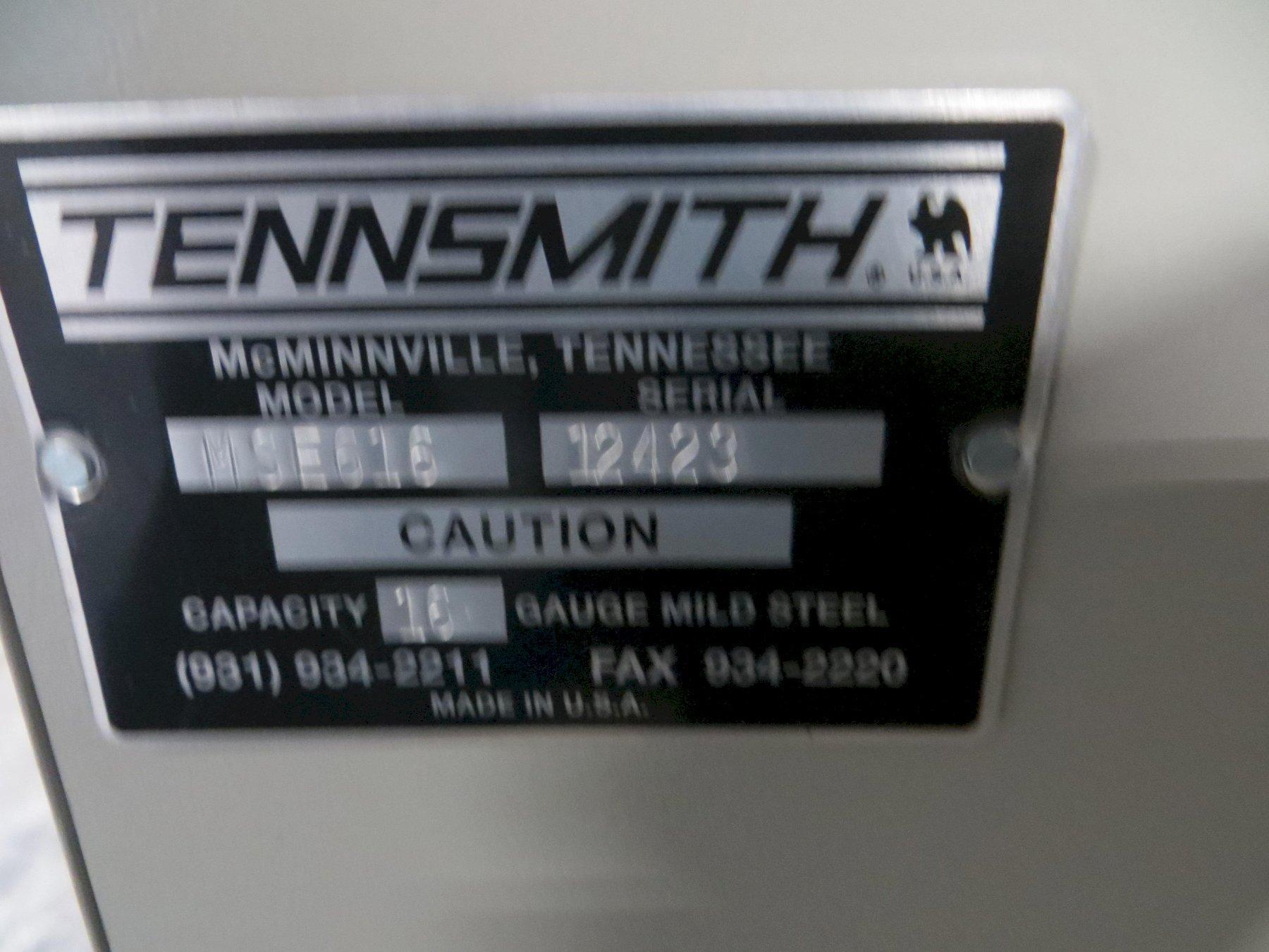 New 16 Ga. x 6 ft., Tennsmith Power Shear, Model MSE616