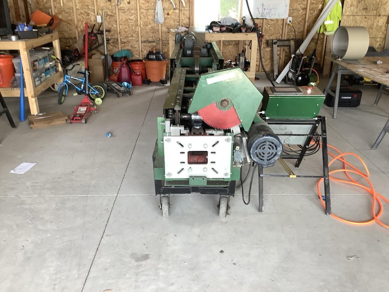 Grover 2300 2″ x 3″ Downspout Machine