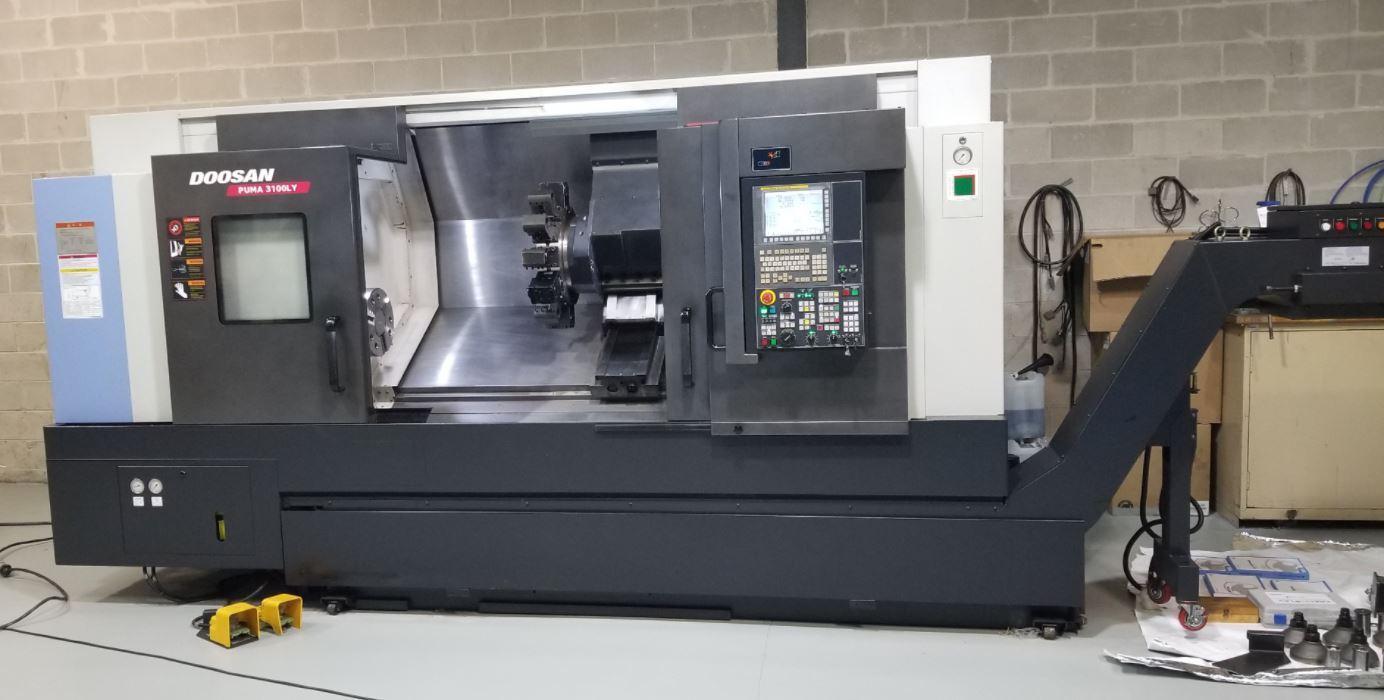Doosan Puma 3100LY CNC Horizontal Lathe
