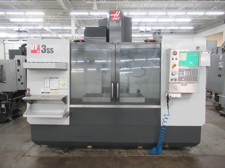 Haas VF-3SS CNC Vertical Machining Center, 40" x 20" x 25", 12K RPM, Probing, High Speed Machining