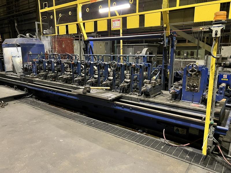 2.5" x .120" Oto Mills High Speed Tube Mill Line with Mair Packaging Line