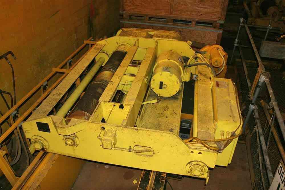 15 TON X 25' ROBBINS & MYERS OVERHEAD BRIDGE CRANE: STOCK #51931
