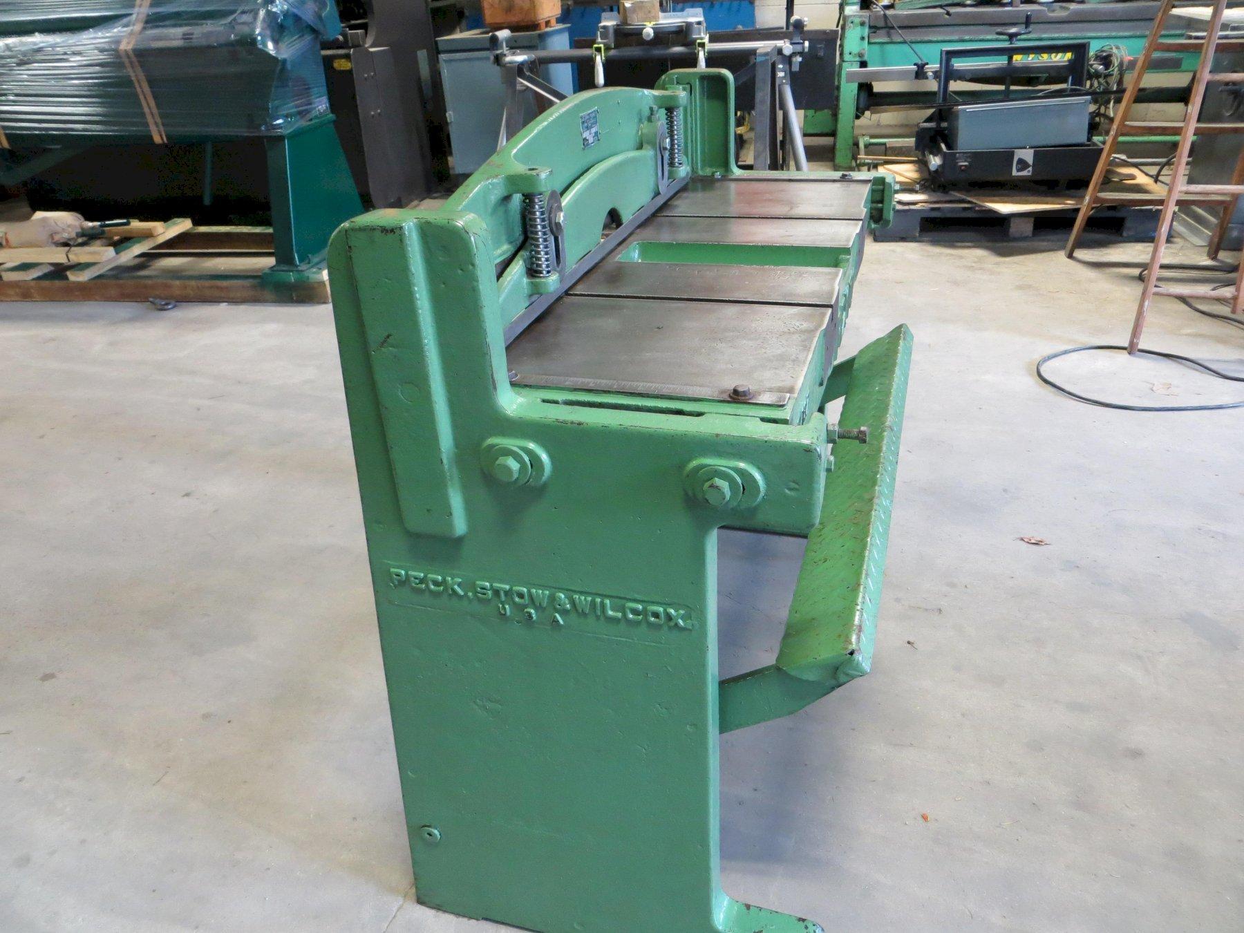16 Ga x 3 Ft. Pexto Foot Shear Model 137