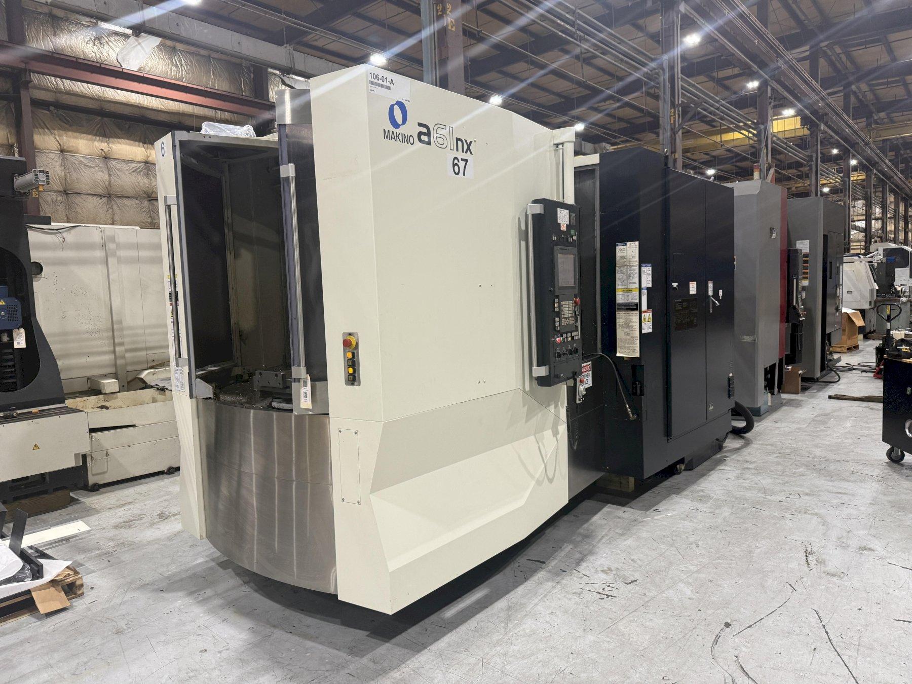 Used 2011 Makino a61nx Used CNC Horizontal Machining Center For Sale