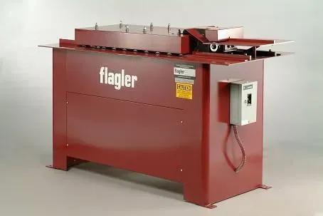 FLAGLER QUADFORMER SLIP & DRIVE MACHINE WITH QUAD CUTTER SLITTING ATTACHMENT