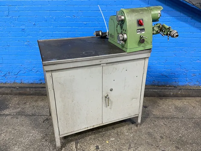 Feinmechanik Michael Deckel 0.66 Kw Single-lip Tool And Cutter Grinder Cabinet Assembly - Soe