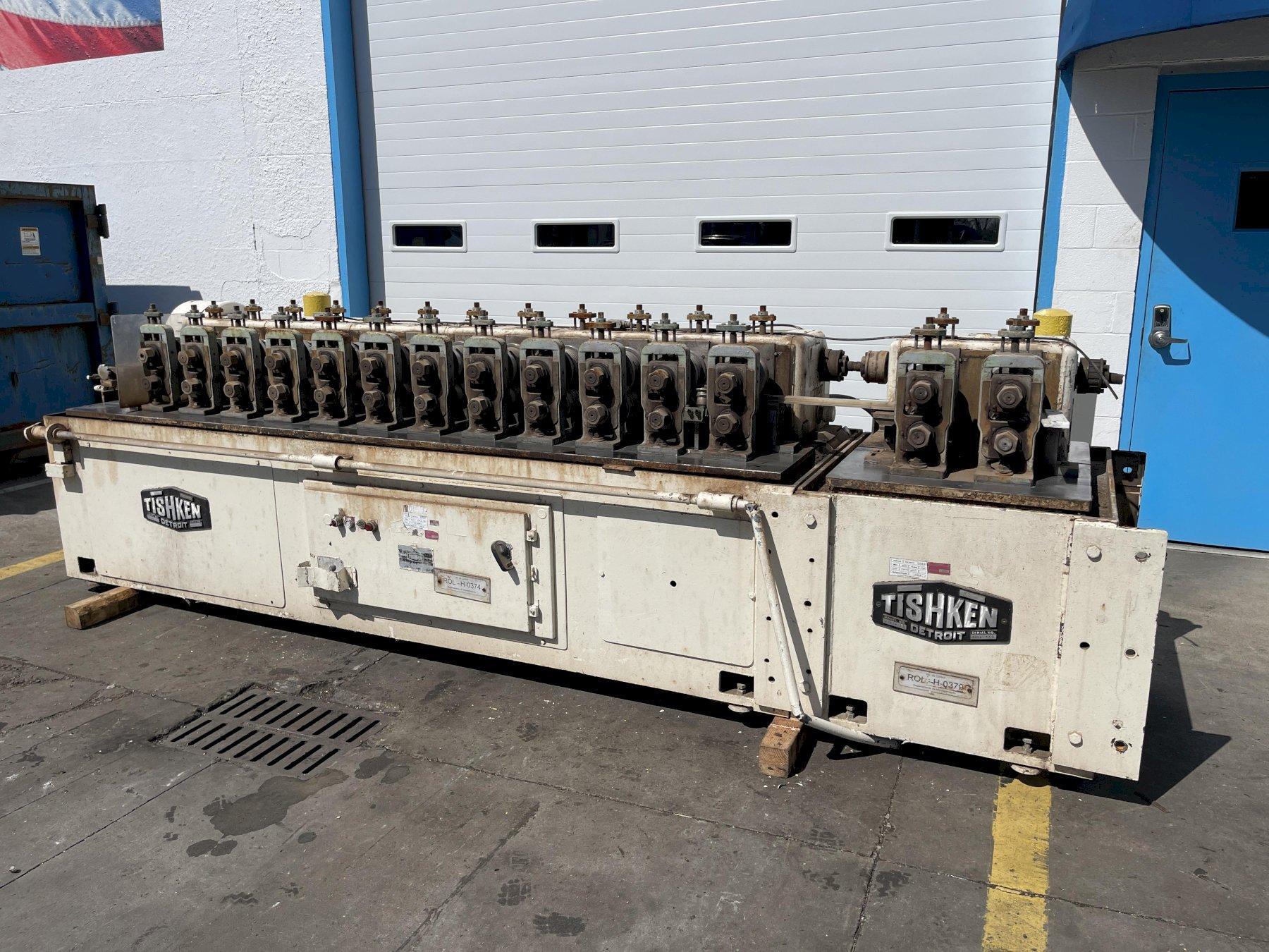 14 STAND X 1-1/2" TISHKEN ROLLFORMER: STOCK #76624